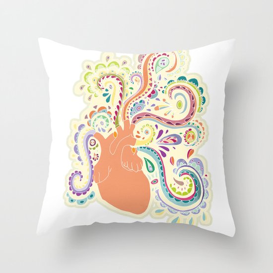 What We're Made of Throw Pillow