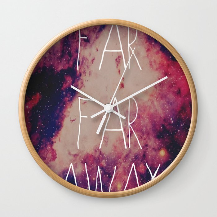Far Far Away Wall Clock