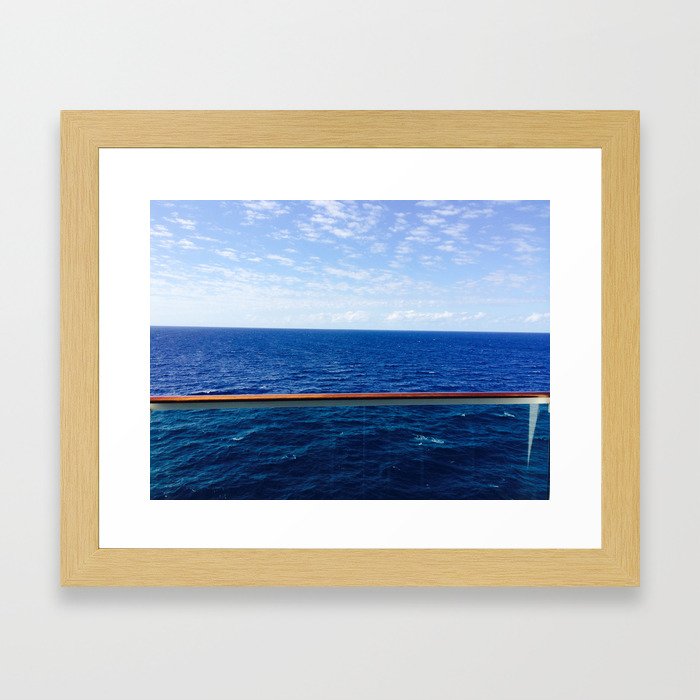 Blue Ocean Framed Art Print