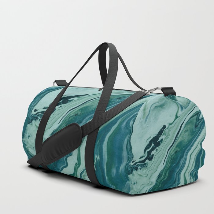 Blue Planet Marble Duffle Bag