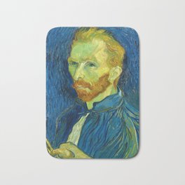 Vincent van Gogh "Self-portrait" (3) Bath Mat