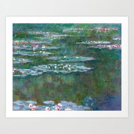 Water Lilies Claude Monet 1904 Art Print