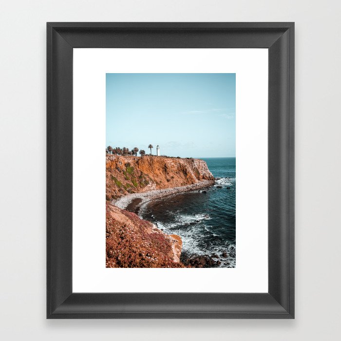 Lighthouse, Palos Verdes Framed Art Print