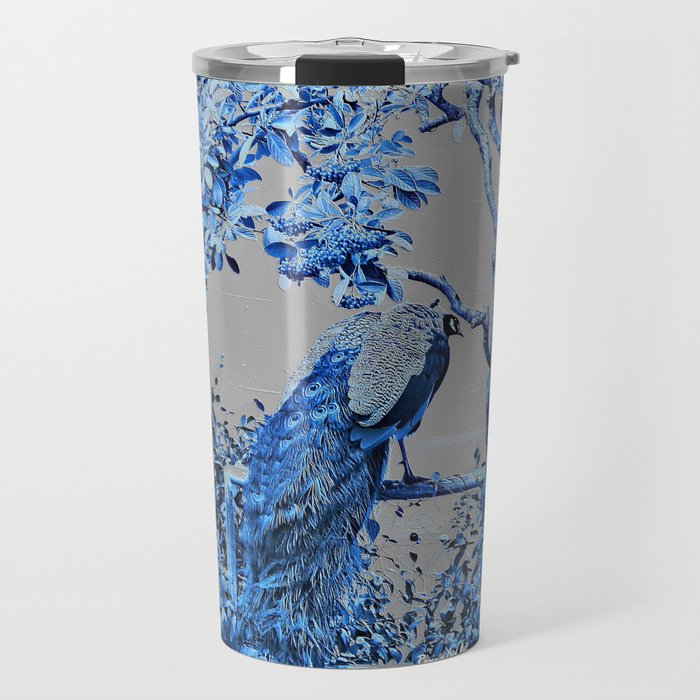 Peacock Blue Travel Mug