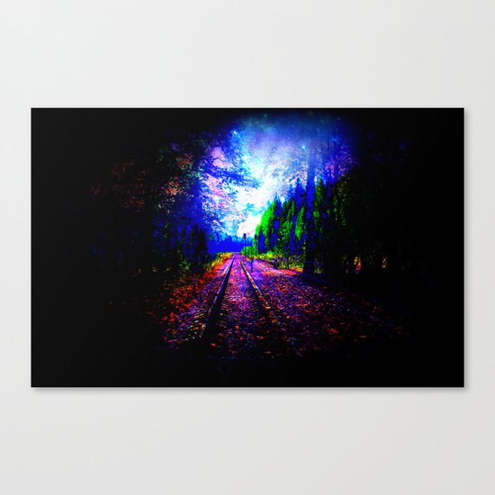 magical forest Canvas Print