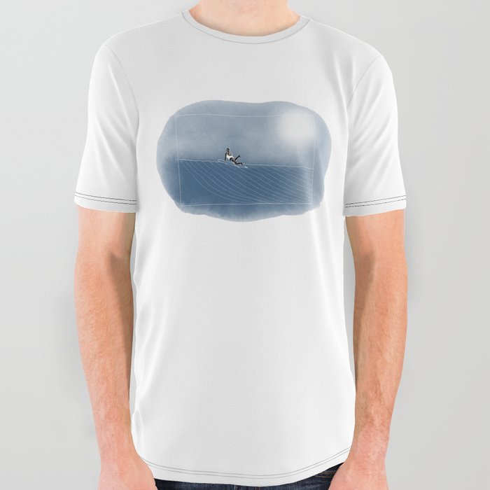 Paddle out All Over Graphic Tee