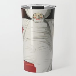 JOB Cigarettes Sultan In White by Leonetto Cappiello Travel Mug
