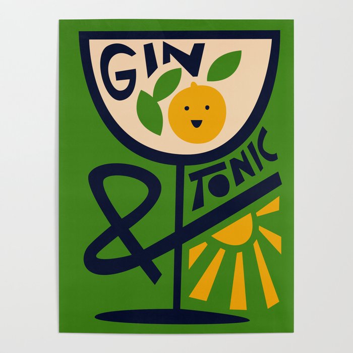 Gin & Tonic Poster