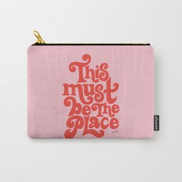 This Must Be The Place (Pink/Red Palette) Carry-All Pouch