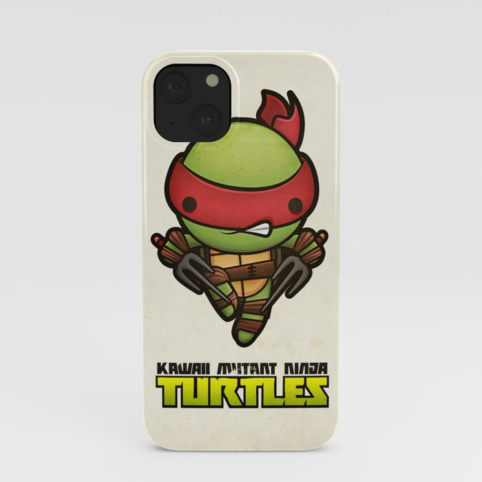 Raphael Kawaii Mutant Ninja Turtles Iphone Case By Squid Pig Society6