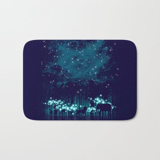 Cosmic Safari Bath Mat