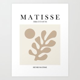 Matisse Leafs N104-2 Art Print
