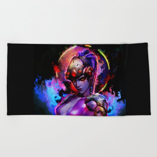 Quiet Widow Beach Towel