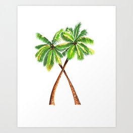 Palm Trees Art Print