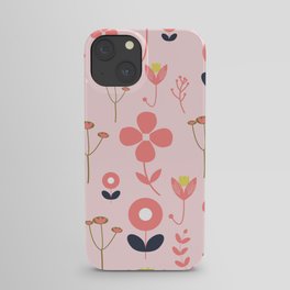Flower Pattern Design iPhone Case