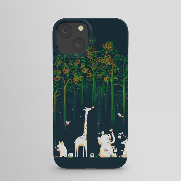 Re-paint the Forest iPhone Case