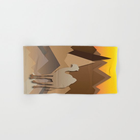 Desert Mountains Hand & Bath Towel