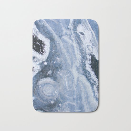Frozen ocean Bath Mat