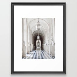 Palace Versailles Hallway  Framed Art Print