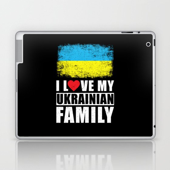 Ukrainian Family Laptop & iPad Skin