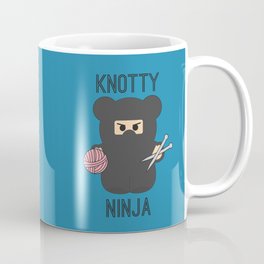 Knotty Knitting Ninja Coffee Mug