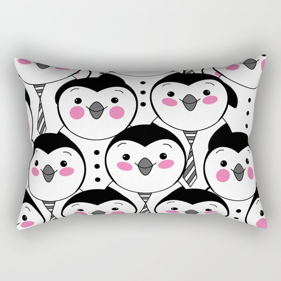 cute penguin Rectangular Pillow