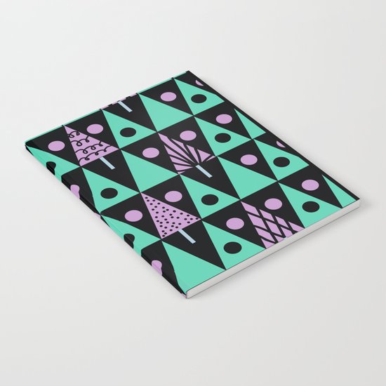 Christmas pattern . Notebook