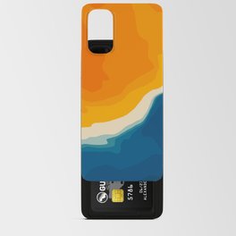 Seascape aerial view Android Card Case
