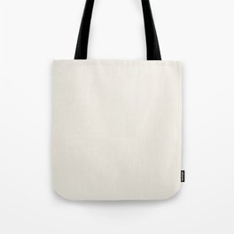 Linen Off White Solid Color Pairs PPG Linen Ruffle PPG1075-1 - All One Single Shade Hue Colour Tote Bag