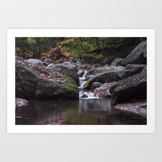 Sabbaday Brook Art Print