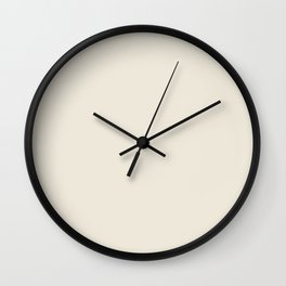 Edelweiss White Wall Clock