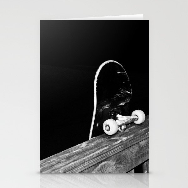 skateboard. Stationery Cards