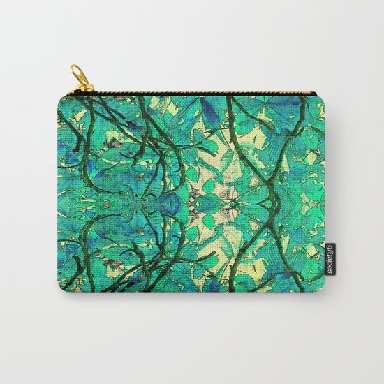 CHESTNUT FOLIAGE FANTASY ABSTRACT Carry-All Pouch