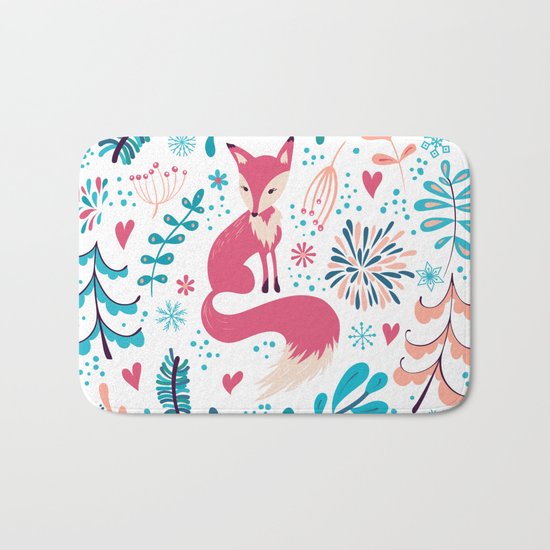 Foxy Bath Mat