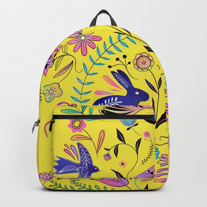 Folk Art - Happy Florals Backpack