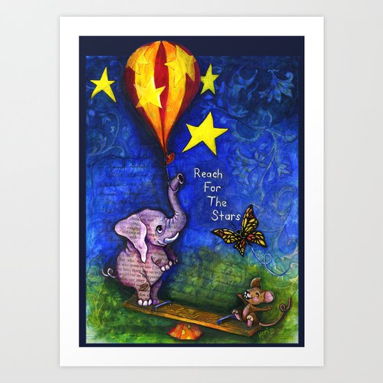 Stars Art Print