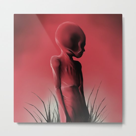 Dead Body Metal Print