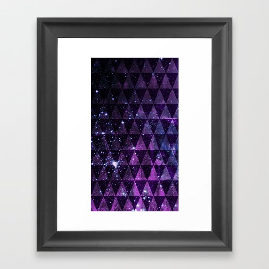 In Space Between Framed Art Print