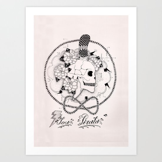 Pirate Art Print