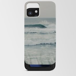 ocean waves iPhone Card Case