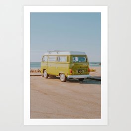 summer van ix / cayucos, california Art Print
