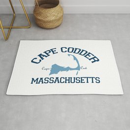 Cape Cod, Massachusetts Rug | Landscape, Graphic Design, Illustration, Pop Art 