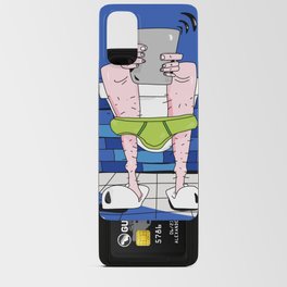 On the toilet Android Card Case