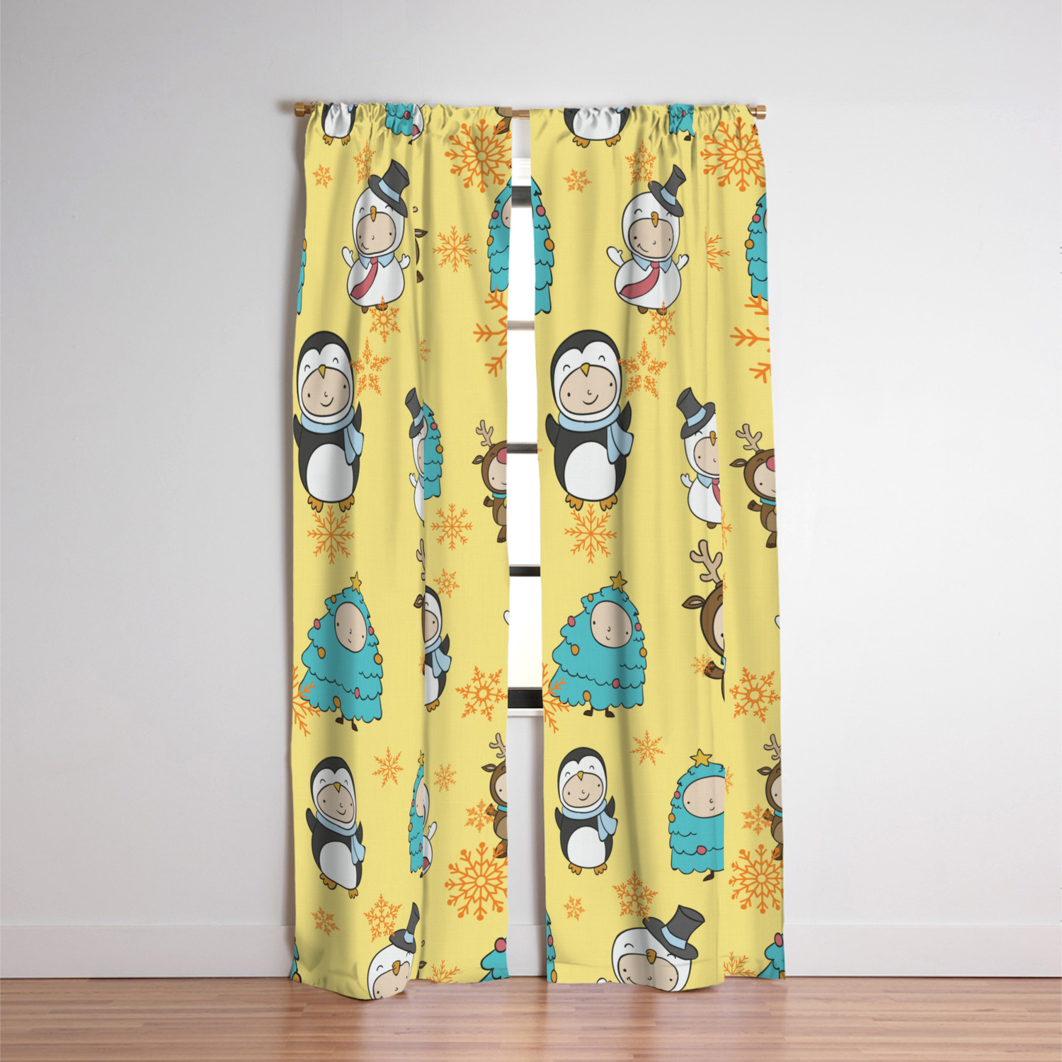 Children Christmas Costumes Pattern 3 Blackout Curtain By Kamelia 12 Society6