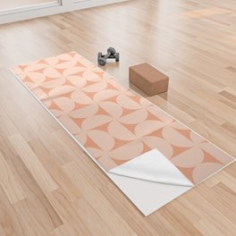 Patterned Geometric Shapes CVIII Yoga Towel
