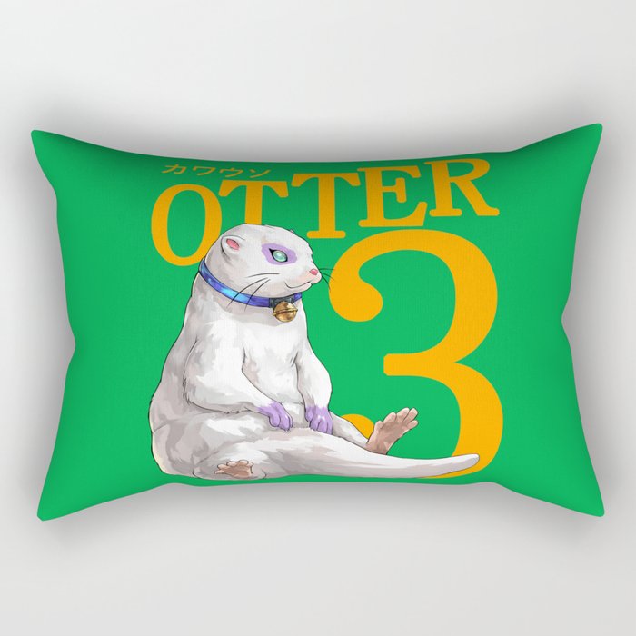 Otter 3 Rectangular Pillow