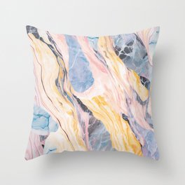 Discover the Magic of Pastel Marble Throw Pillow