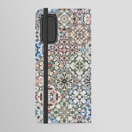Mediterranean Decorative Tile Print VI Android Wallet Case