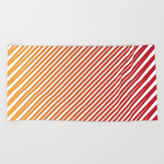 sun rays Beach Towel