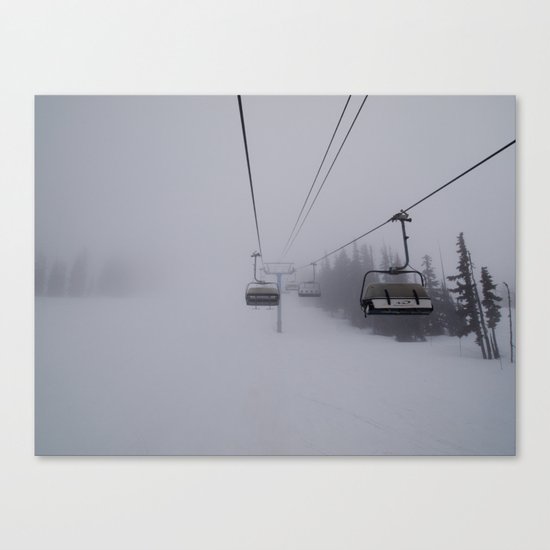 Into the unknown Canvas Print